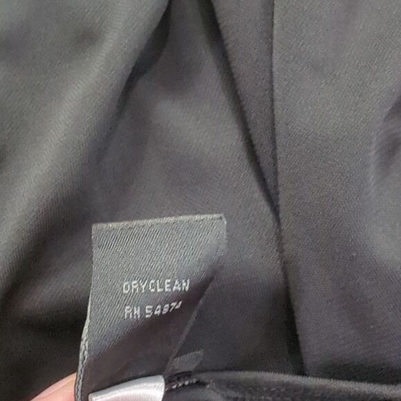 Vintage Limited Dress Womens Medium Black Y2k Strappy Back Slinky - Picture 7 of 10